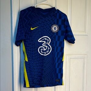 Chelsea FC Blue and Yellow Jersey